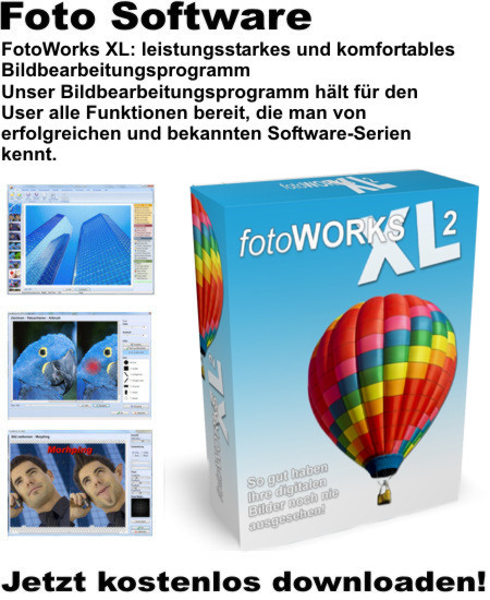 Fotos bearbeiten Software