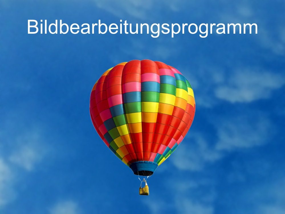 Bildbearbeitungsprogramm